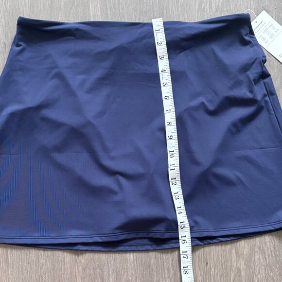NWT ATHLETA Navy "Tidal Swim Skirt" - Picture 5 of 11